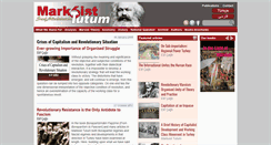 Desktop Screenshot of en.marksist.net