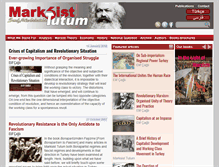 Tablet Screenshot of en.marksist.net