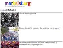 Tablet Screenshot of marksist.org